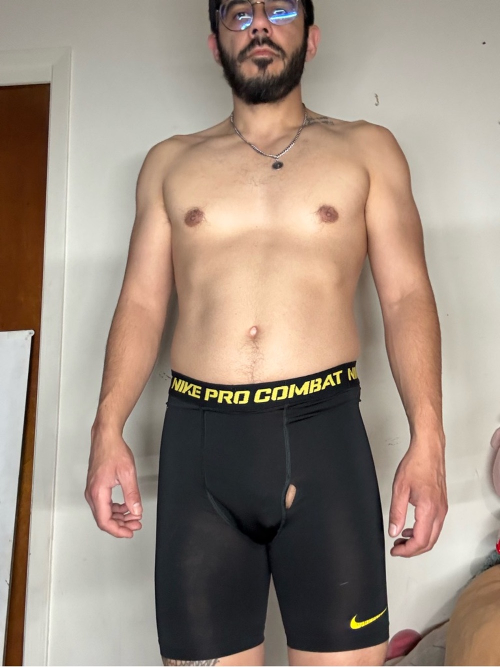 Nike Pro Combat Men's Black Compression Shorts